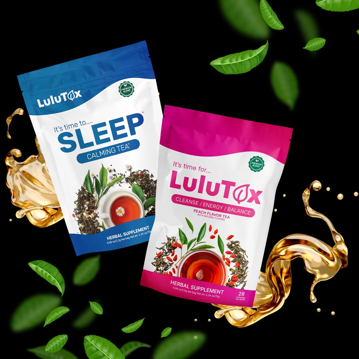 Lulutox Bundle – Lulutox Tea und Sleep Tea